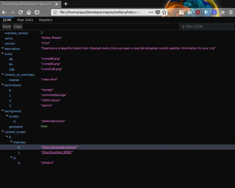 firefox-dev-extensions-json-lite-3 firefox-dev-extensions-json-lite-3