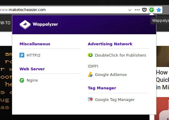 firefox-dev-extensions-wappalyzer firefox-dev-extensions-wappalyzer