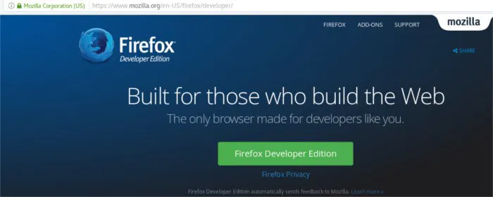firefox-developer-download-page firefox-developer-download-page