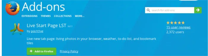 firefox-live-start-page