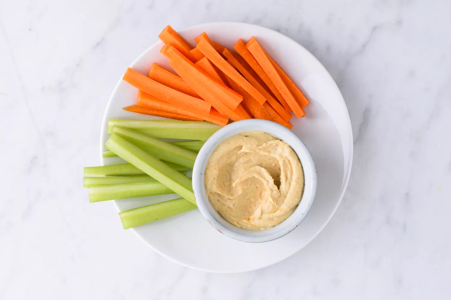 fresh veggies and dip