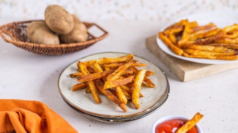 Zesty Oven Baked Fries