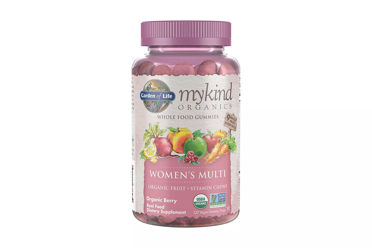 Garden of Life mykind Organics Women's Gummy Vitamins