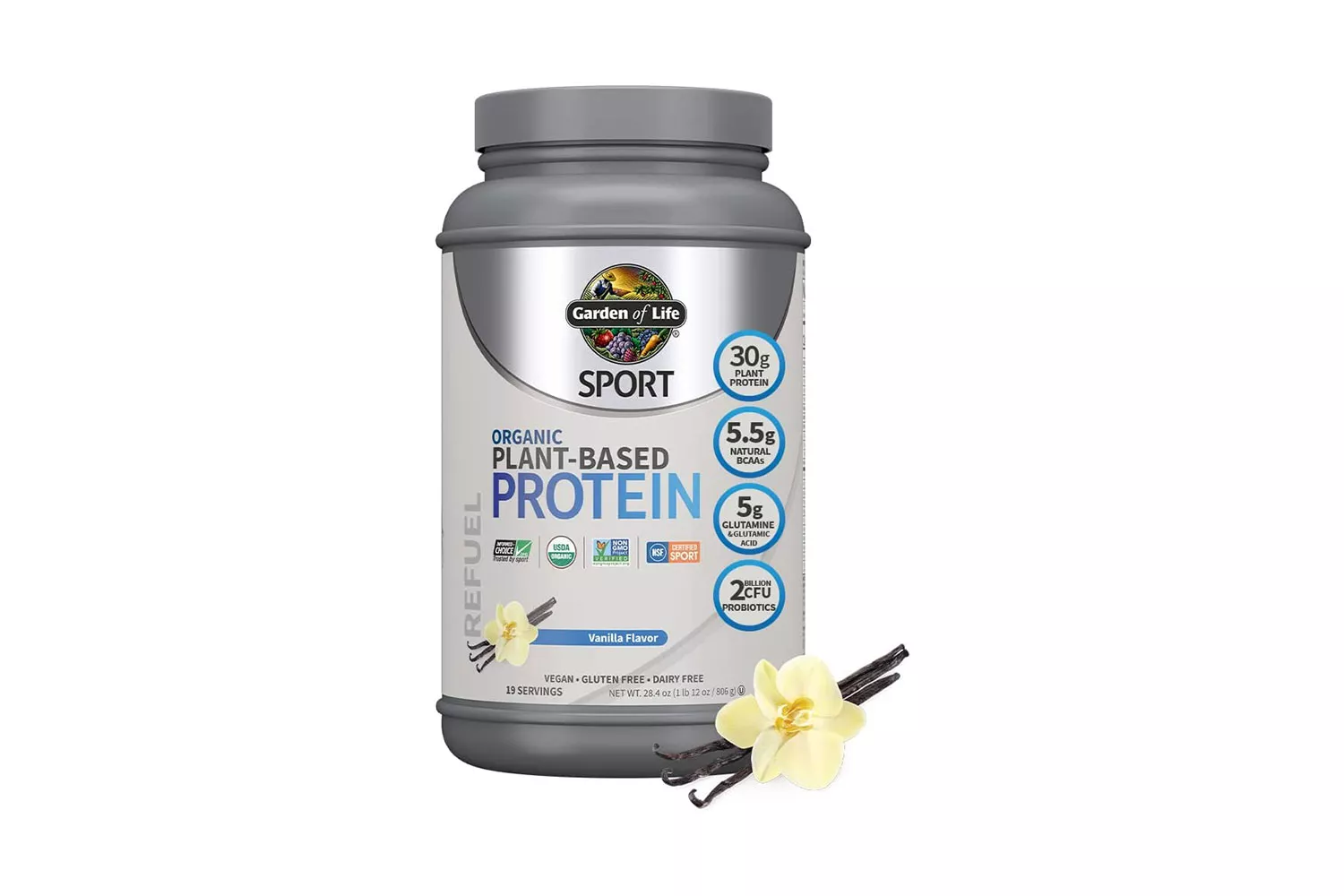 Garden of Life Sport Organic Plant-Based Protein Powder