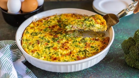 Blender Quiche - or Whatever You Have in Your Kitchen Leftover