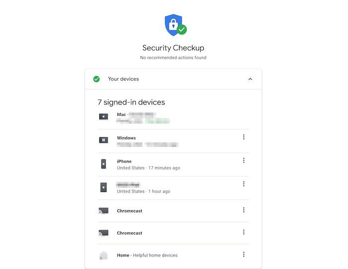 Gmail Account Security Tips Devices