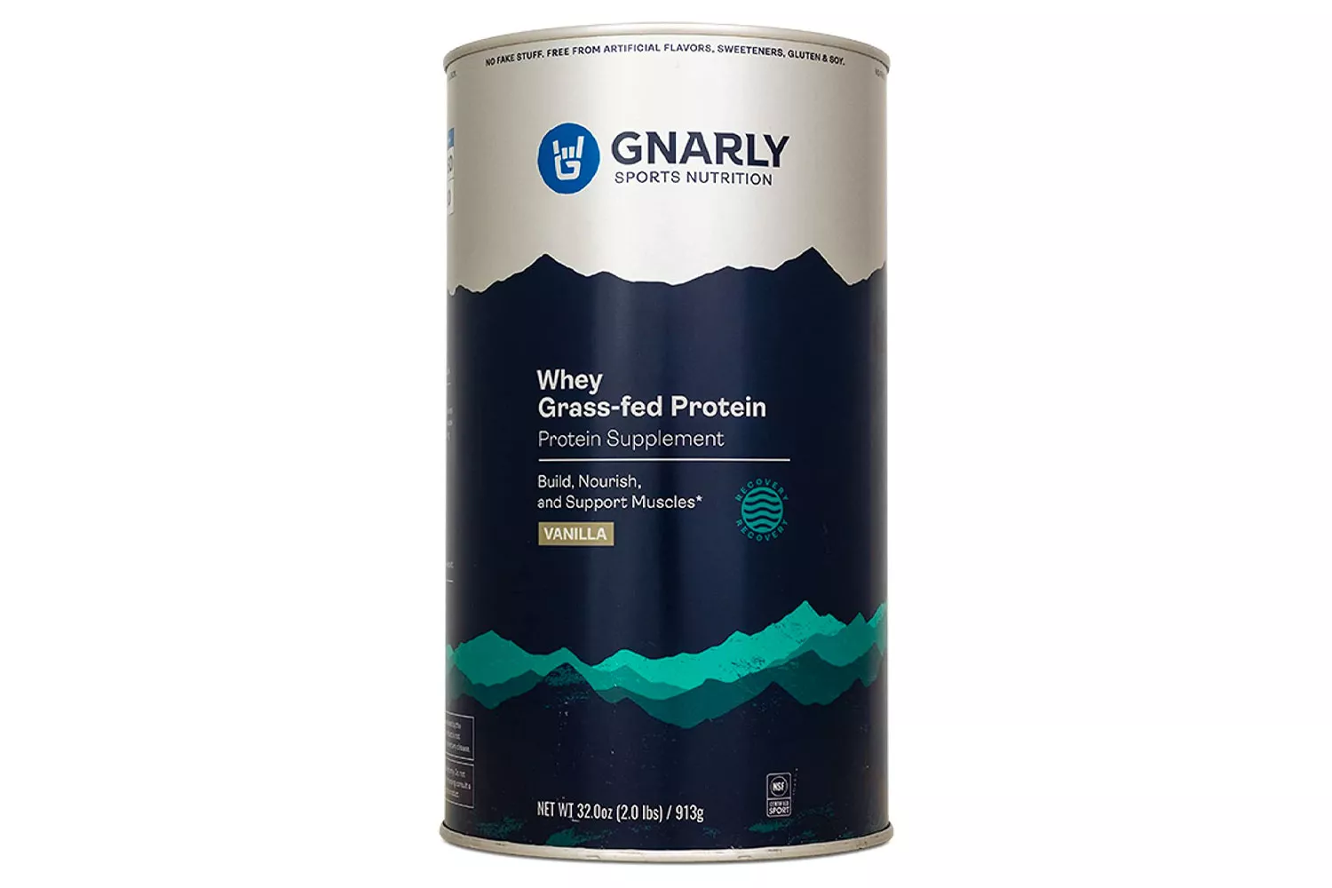 Gnarly Grass-Fed Whey Vanilla Protein Supplement