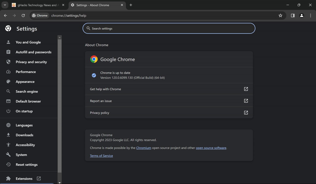 Google Chrome 0-day vulnerability