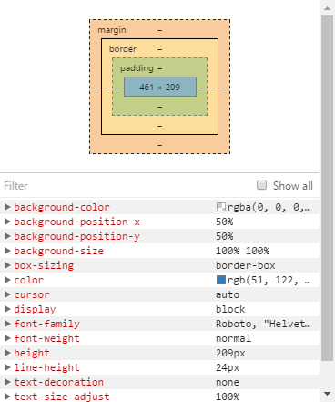 inspect-element-box-model-1 google chrome inspect element box model 1