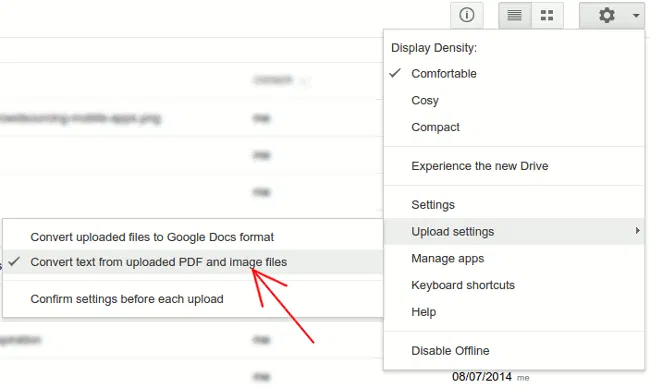 google-drive-convert-text-settings google-drive-convert-text-settings