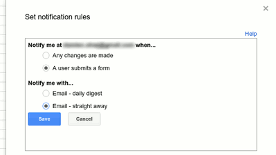 How to Send Email Notifications in Google Forms