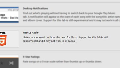 Enable HTML5 Playback in Google Play Music