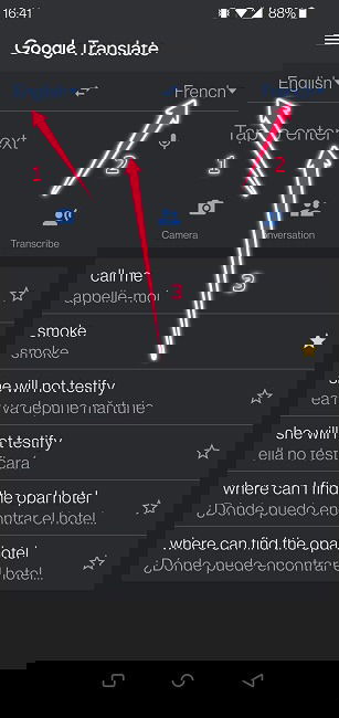 Google Translate Guide Mobile Set Languages