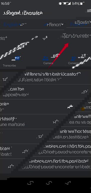 Google Translate Guide Mobile Write Text