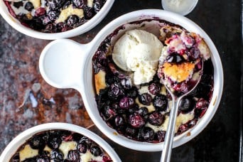 Fresh Blueberry Cobbler