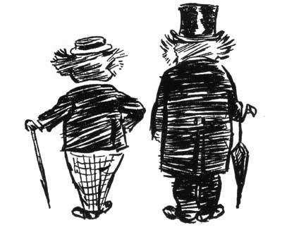 Observed from behind