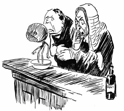 'Poisoned,' said the Judge