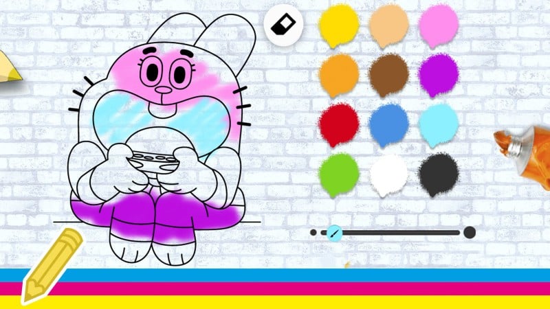 Play Gumball colour in game Online