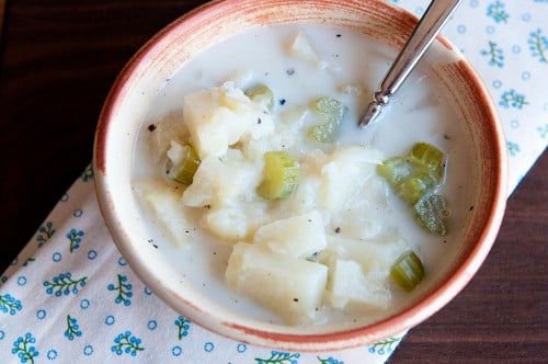 Unbelievably Easy Potato Soup