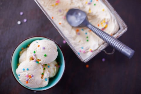 Cake Batter Ice Cream