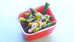 Marinate Fresh Asparagus With Lemon and Shallots