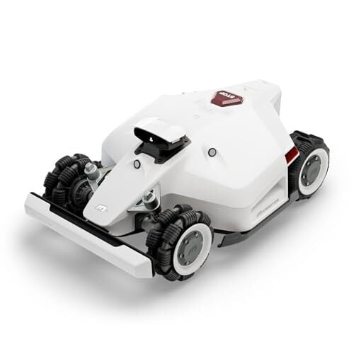 LUBA 2 AWD 5000 Robot Lawnmower, Perimeter Wire Free Robotic Lawn Mower for 1.25 Acres Lawn 80% Slope, Cut Height 1.0"-2.7", APP Control, Compatible with Alexa, All-Wheel Drive, Multi-Zone Management