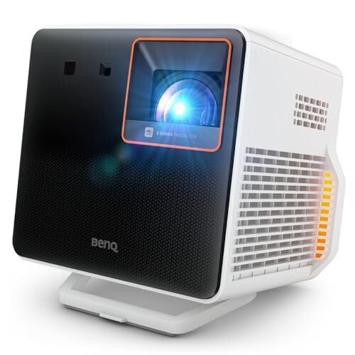 BenQ X300G  Portable 4K Gaming Projector  4ms Response Time  LED 2000 Lumens  Short Throw  3D Auto Keystone Buit-in Game Modes  Charge & Display USB-C  Android TV w/ Built in 16W speaker