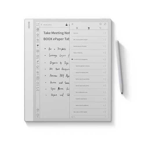 BOOX Tablet Note Max 13.3 No Frontlight B/W ePaper Notebook Carta 1300 300 PPI 6G 128G