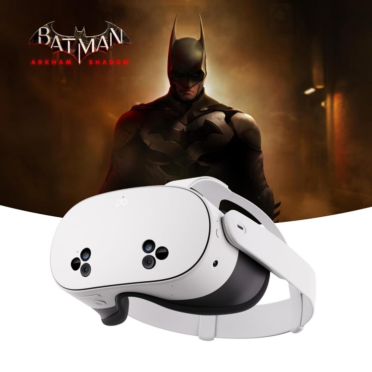 Meta Quest 3S 128GB All-in-One VR Headset + Batman: Arkham Shadow + 3-Month Meta Quest+ Trial