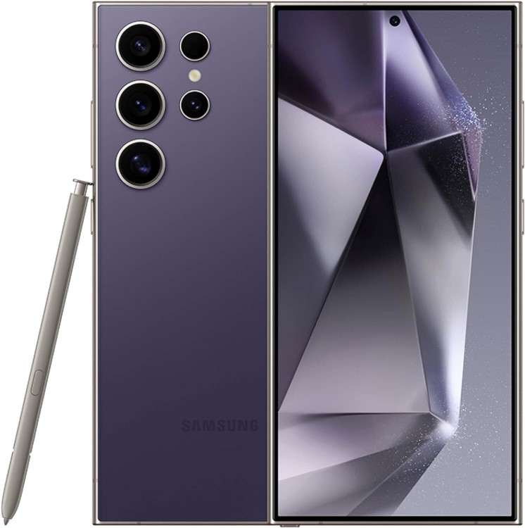 Samsung Galaxy S24 Ultra 256GB Unlocked Phone (Titanium Violet)