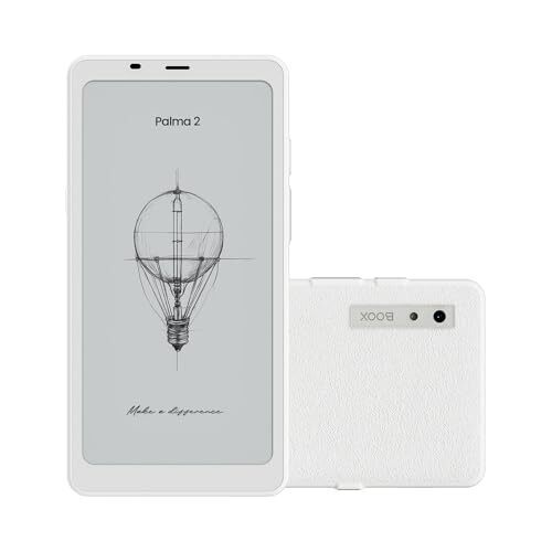 BOOX Palma2 Mobile ePaper eBook Reader Fingerprint Recognition Smart Button Dual Microphones Off White