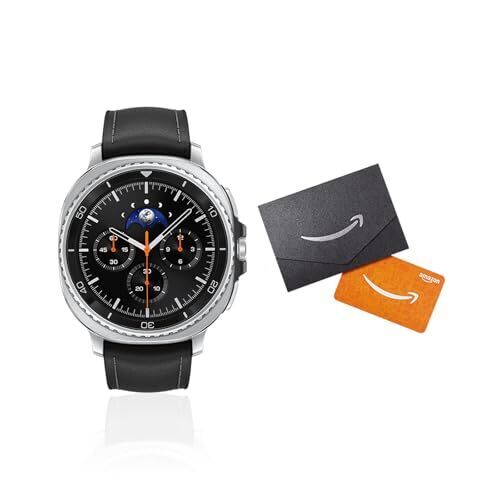 Samsung Galaxy Watch 8 Classic 46mm Bluetooth Smartwatch + Gift Card, Cushion Design, Rotating Bezel, Quick Button, Sleep Coaching, Running Coach, Black [US Version, 2 Yr Warranty]