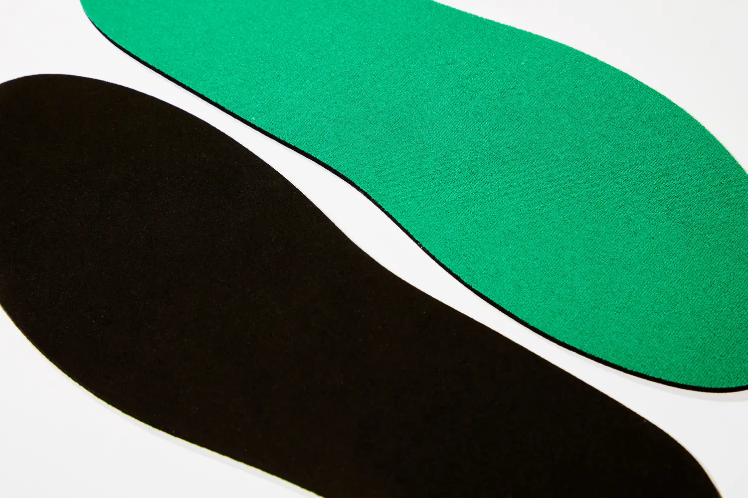 Closeup of both sides of Spenco RX Comfort Insoles