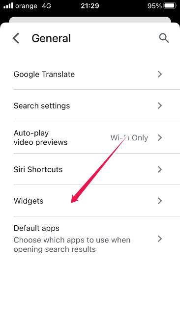 How To Change Google Background Ios Settings Widgets