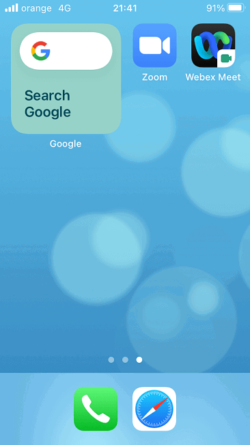 How To Change Google Background Ios Wiget View