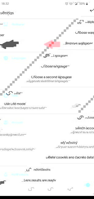 How To Change Google Search Background Remove Wallpaper Google Go How To Change Google Search Background Remove Wallpaper Google Go