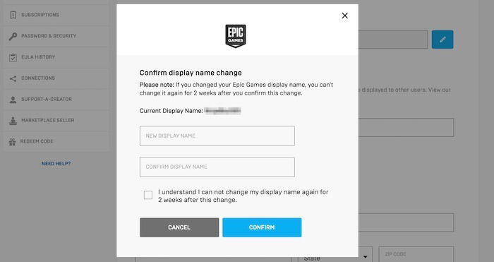 How To Change Usernames Fortnite