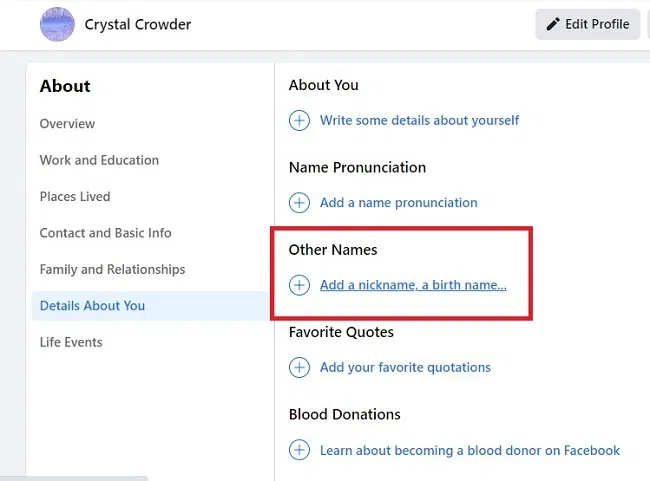 How To Change Your Name On Facebook Nickname How To Change Your Name On Facebook Nickname