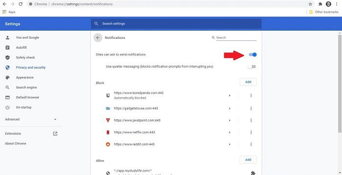 How To Stop Chrome Notifications Desktop Turn Off Notifications