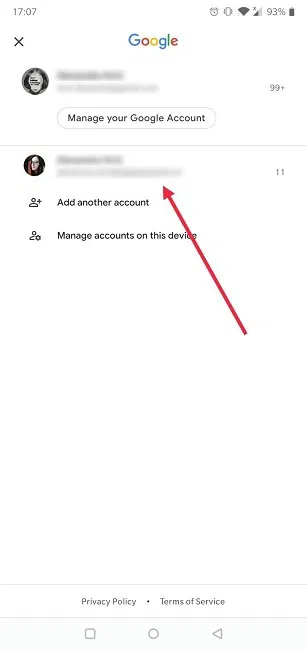 How To Switch Google Account Android Gmail App Jump To Second Account
