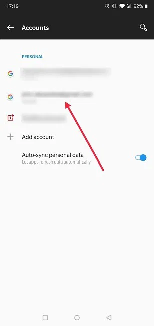 How To Switch Google Account Android Gmail App Select Account To Remove