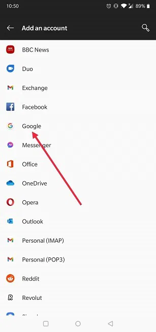 How To Switch Google Account Android Settings Google