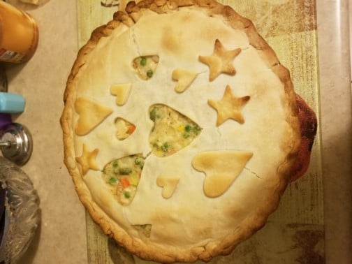 Chicken Pot Pie With 2 Crusts