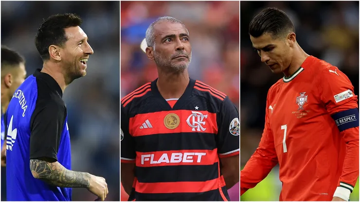 ‘I was below Messi and above Cristiano’: Brazil legend Romario claims he was better than Ronaldo