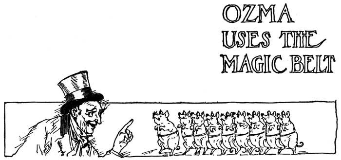 OZMA USES THE MAGIC BELT