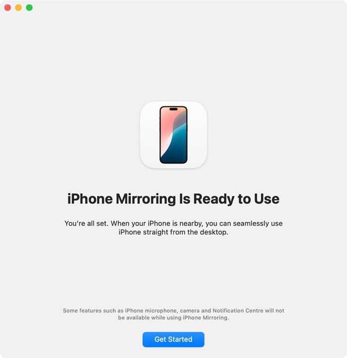 iPhone Mirroring in iOS 18