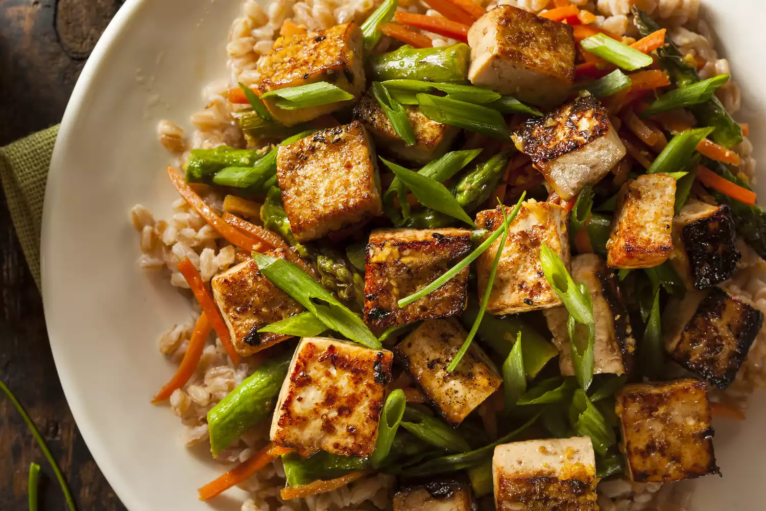 Tofu stir fry