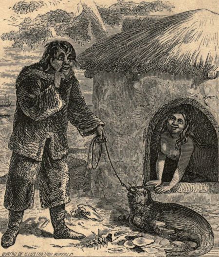 ALASKAN LOVERS—SEALING THE CONTRACT. ALASKAN LOVERS—SEALING THE CONTRACT.