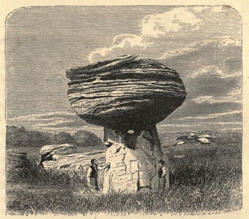 MUSHROOM ROCK. MUSHROOM ROCK.