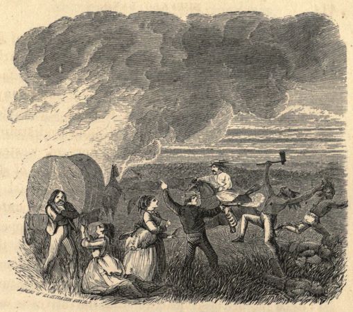 FIRE ON THE PLAINS. FIRE ON THE PLAINS.